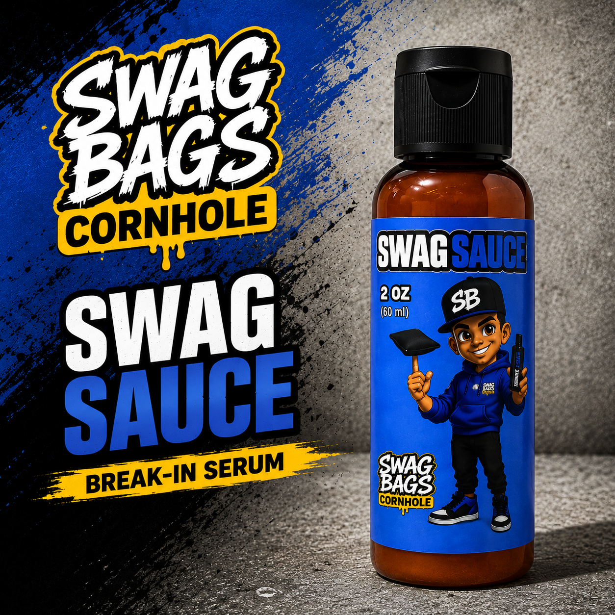SWAG SAUCE – Cornhole Bag Break-In Serum 💧🔥