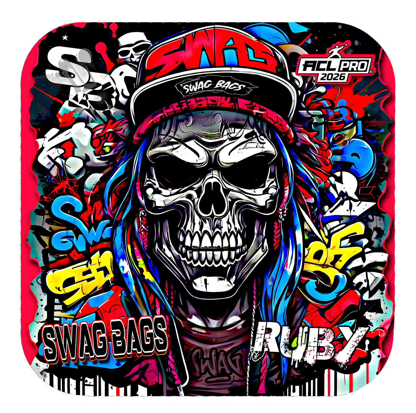 Skull Face - RUBY