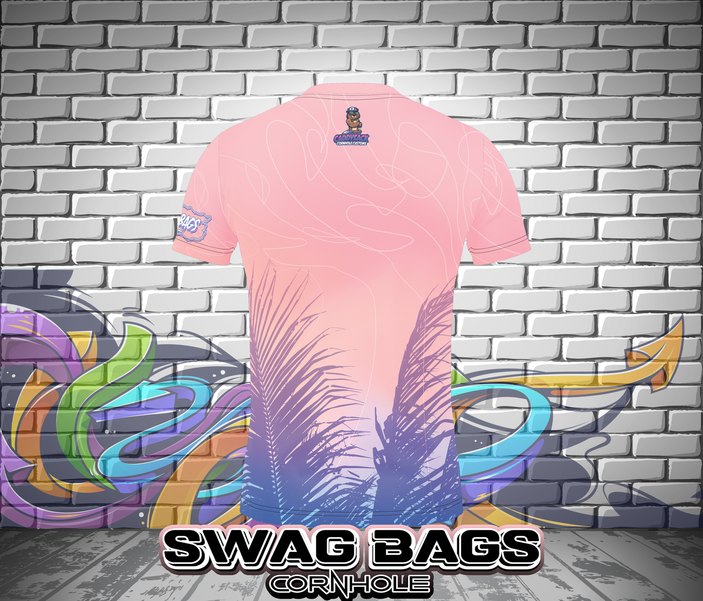 SWAG BAGS JERSEY-SUMMER DESIGN -PINK