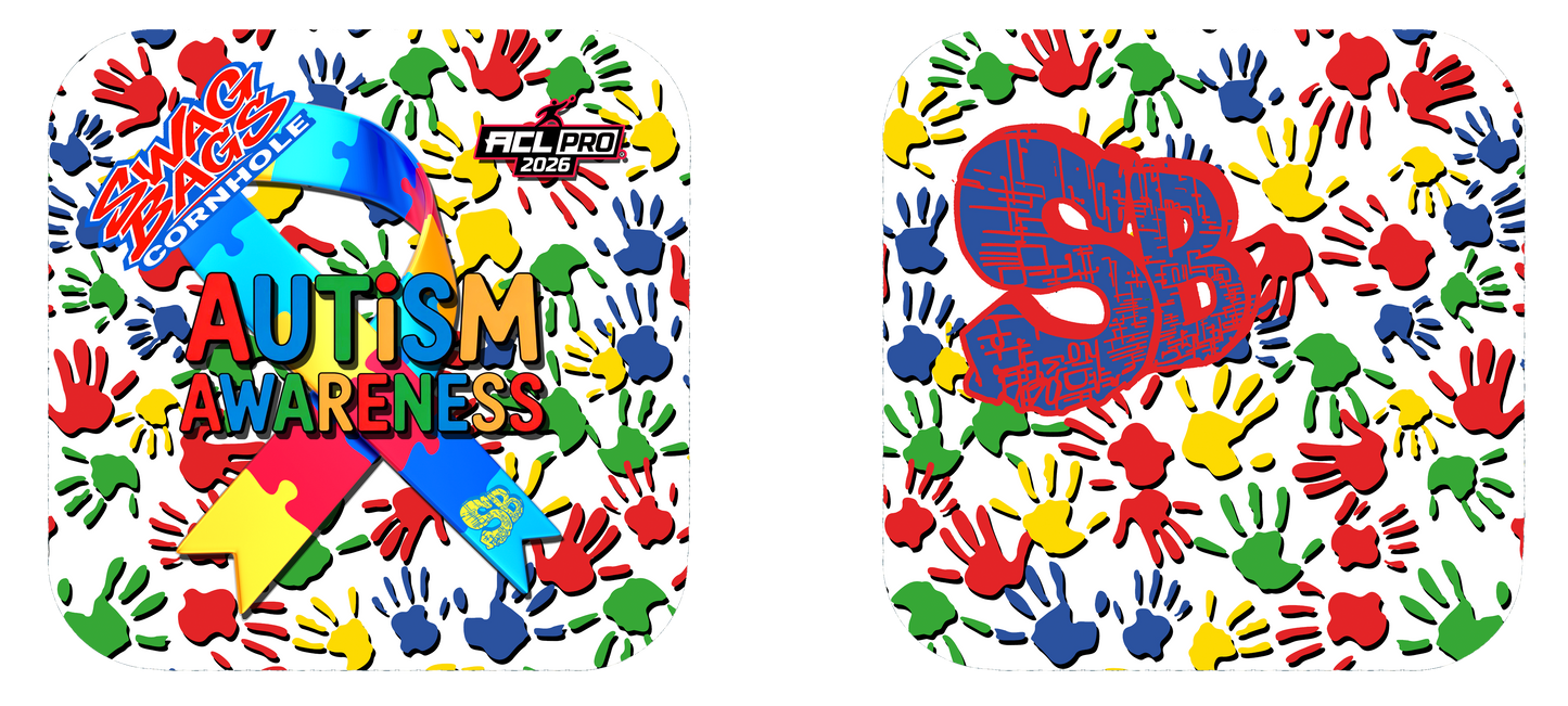 Autism Swag - Autism Awareness Design 2026 -2 sided design (Choose your series)