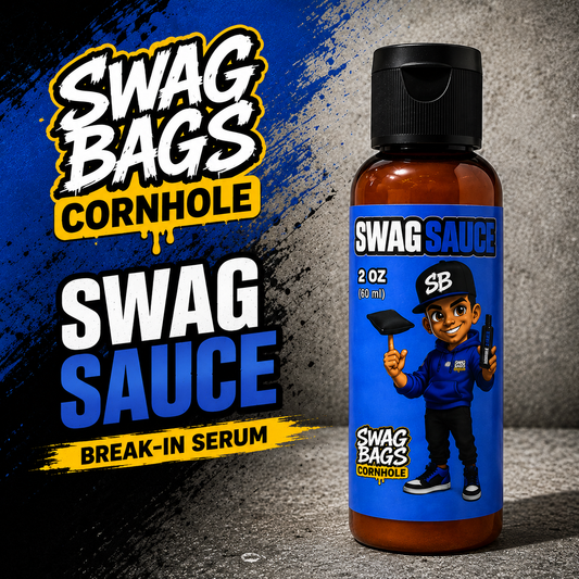 SWAG SAUCE – Cornhole Bag Break-In Serum 💧🔥