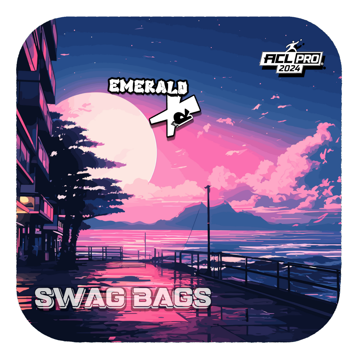 EMERALD XR 2024 "Tequila Sunrise" SWAG BAGS