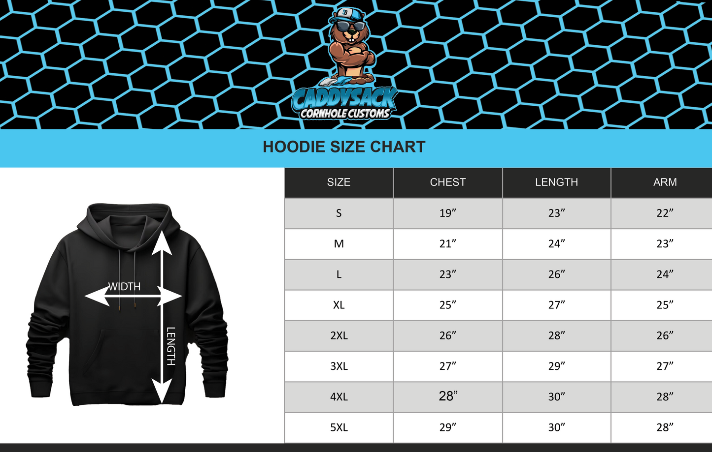 SWAG BAGS "TORN" HOODIE