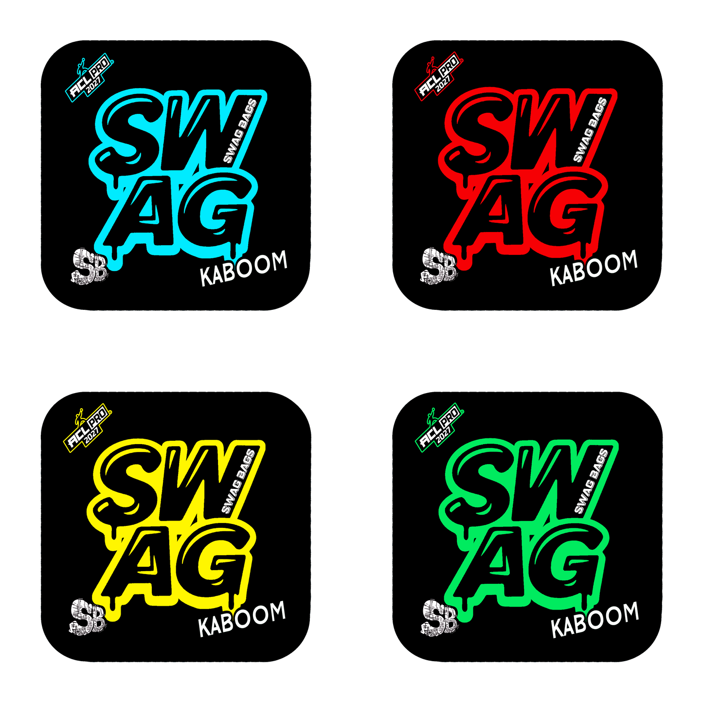 Drip SWAG - KaBooM! (Black)
