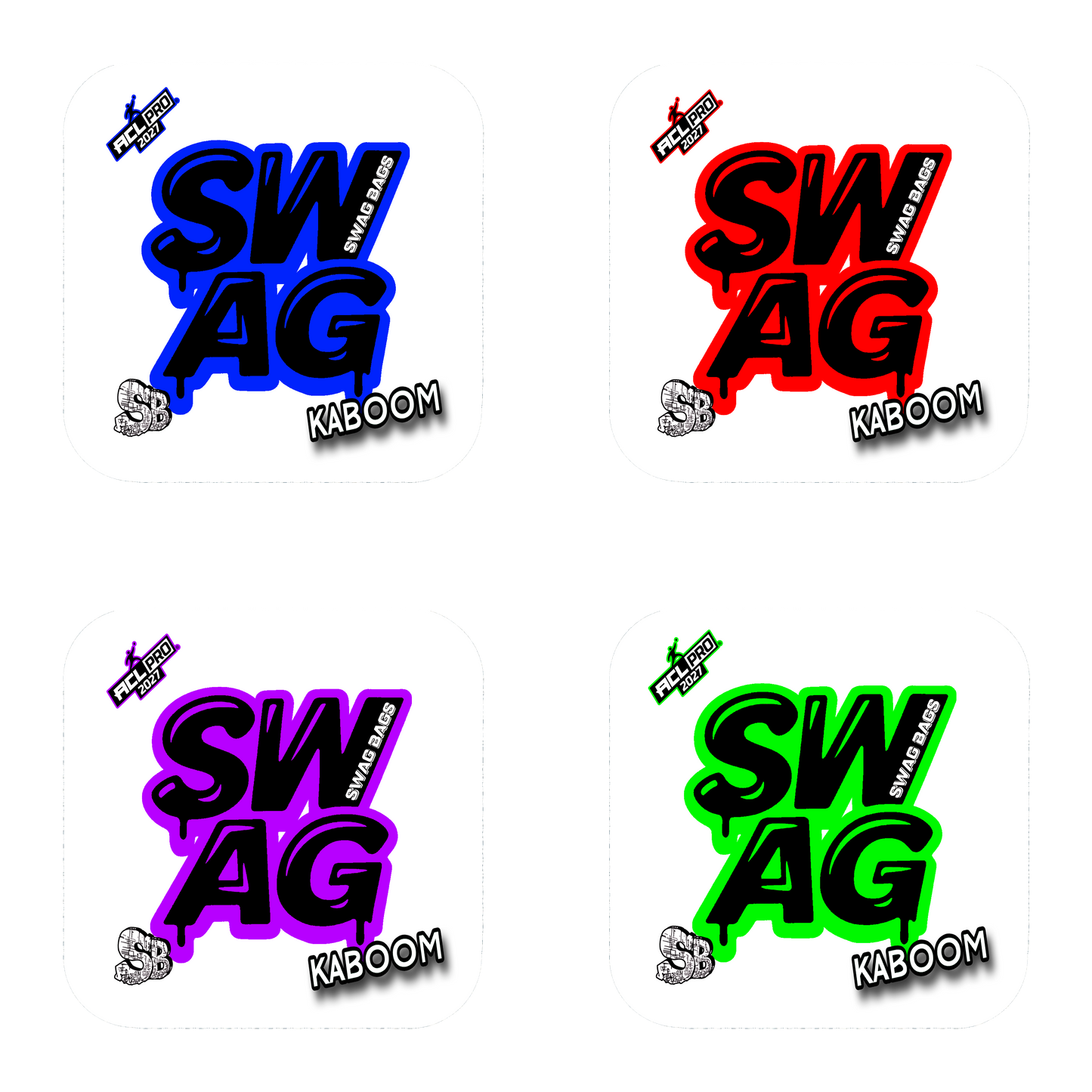 Drip SWAG - KaBooM! (White)
