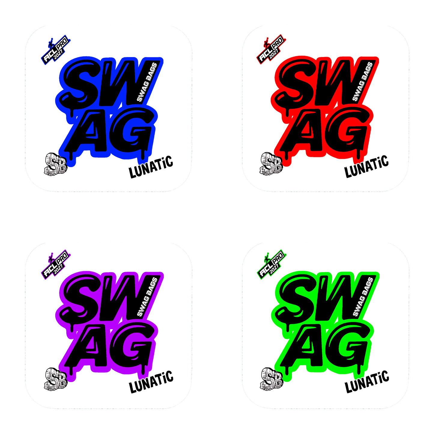 Drip SWAG - Lunatic (White)