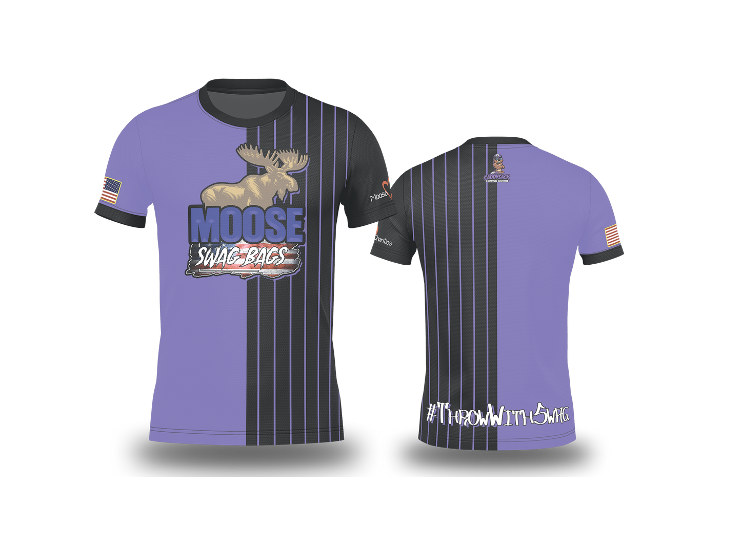 LOYAL ORDER OF MOOSE AND SWAG BAGS CORNHOLE JERSEY!