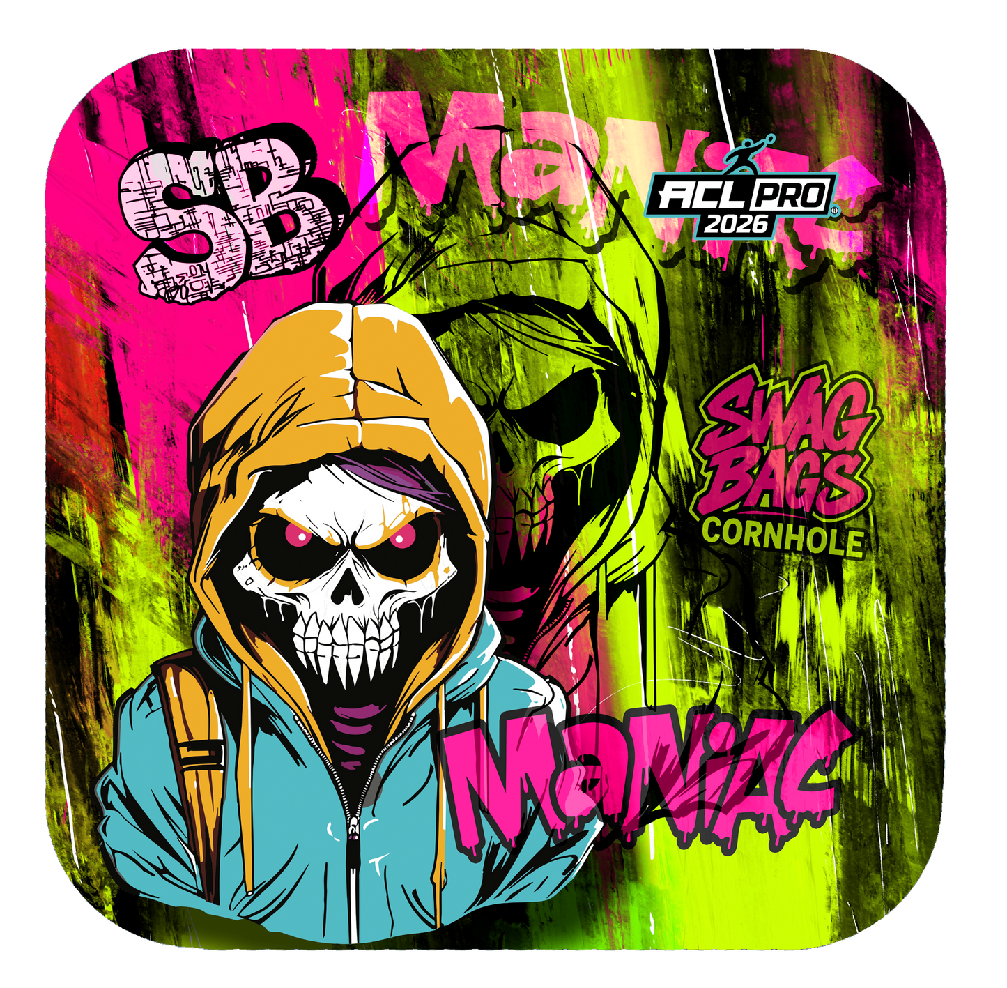 Hooded Skull - Maniac