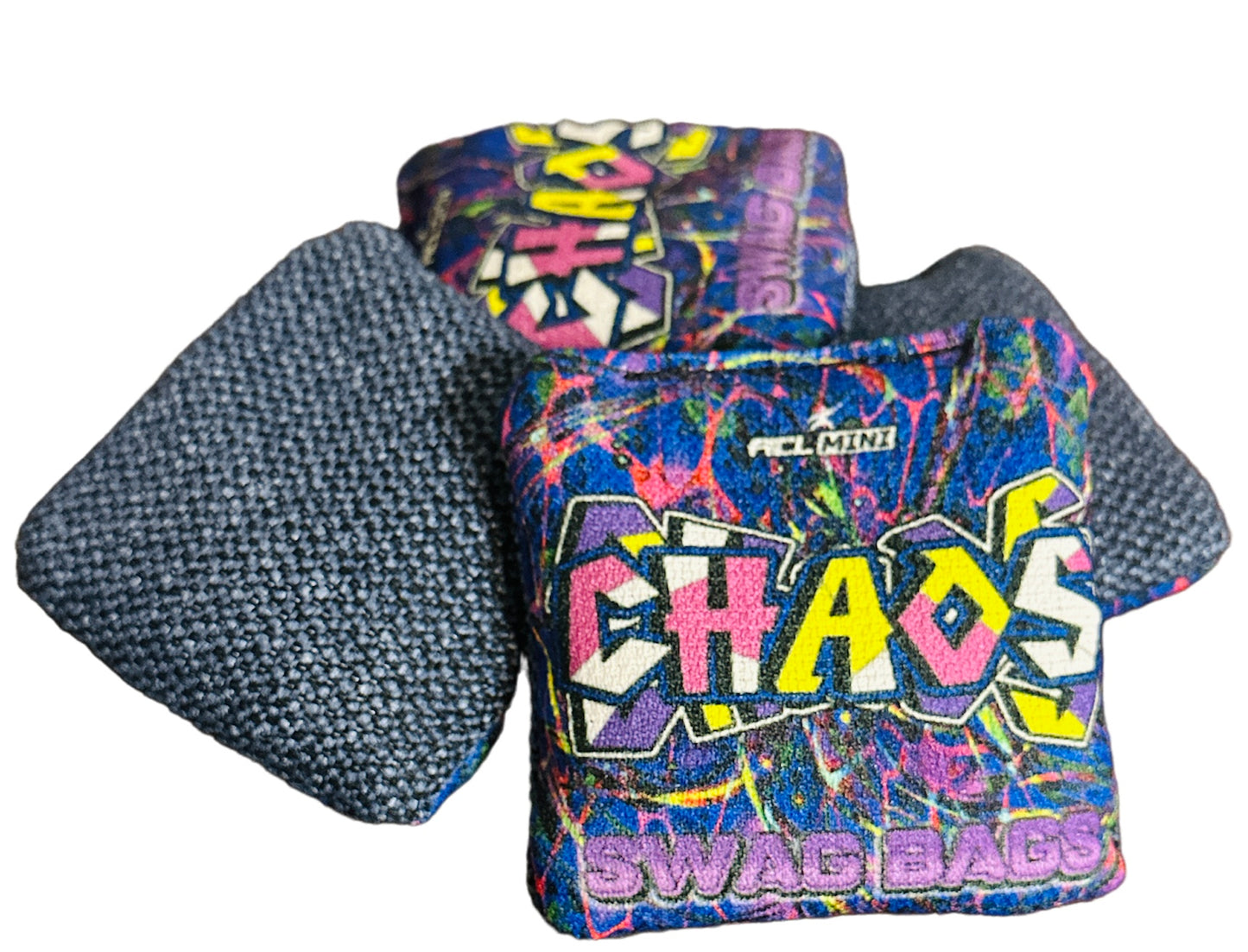 Chaos Mini Cornhole Bags (Purple Haze)