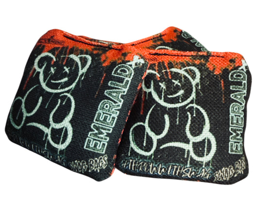 Emerald Mini Cornhole Bags (Gummy Bear)