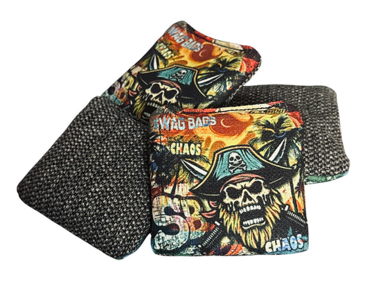 Chaos Mini Cornhole Bags (Pirate Willy)