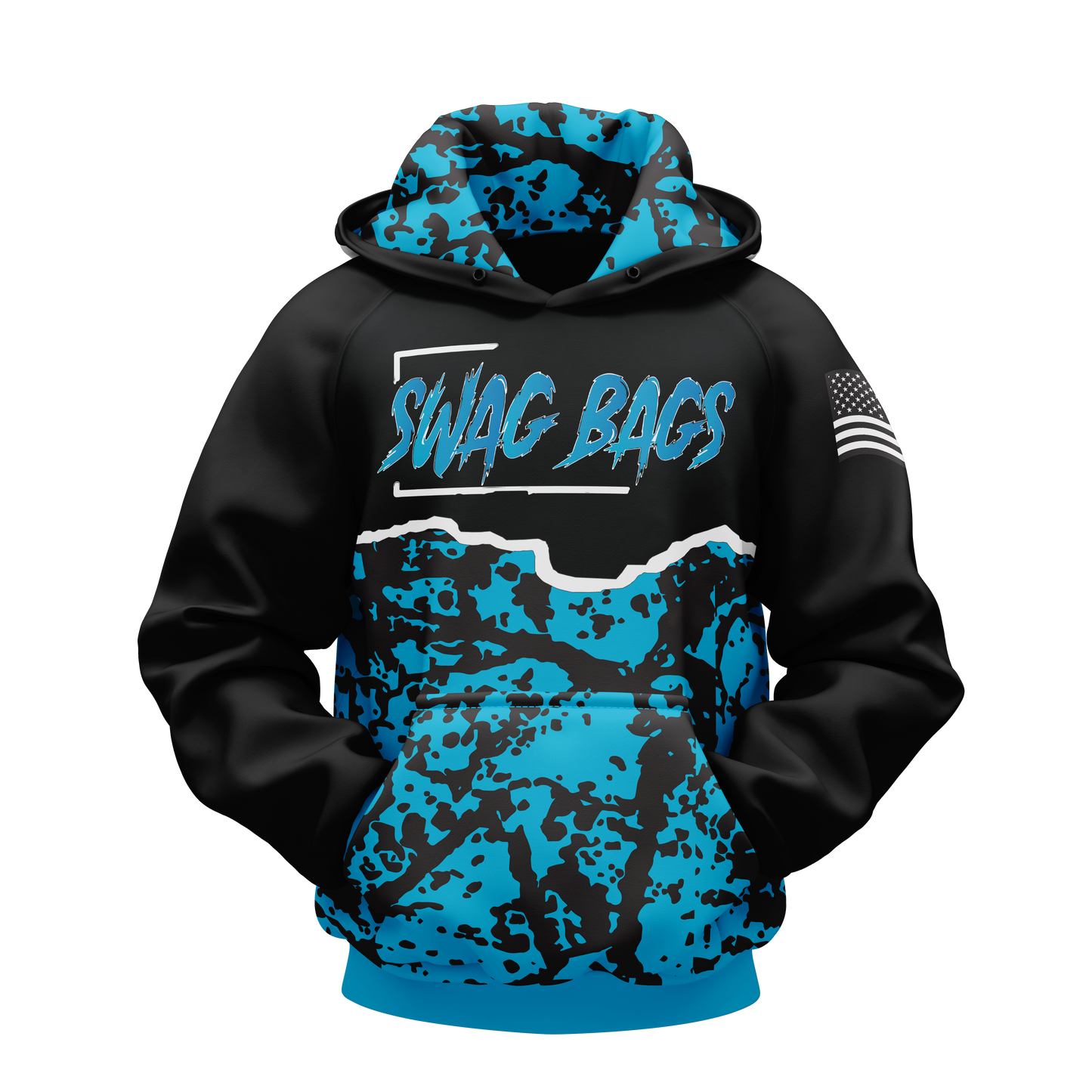 SWAG BAGS "TORN" HOODIE