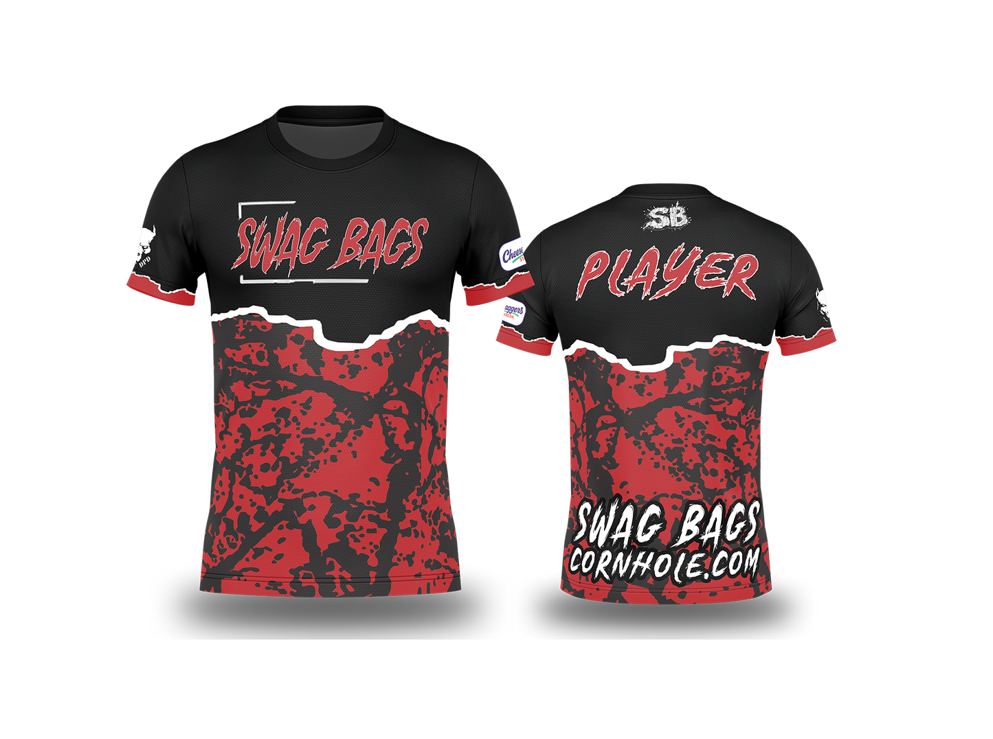 SWAG BAGS "TORN" JERSEY (MULTI-COLOR)