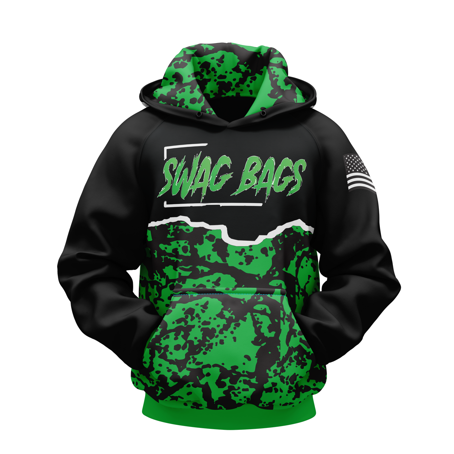 SWAG BAGS "TORN" HOODIE