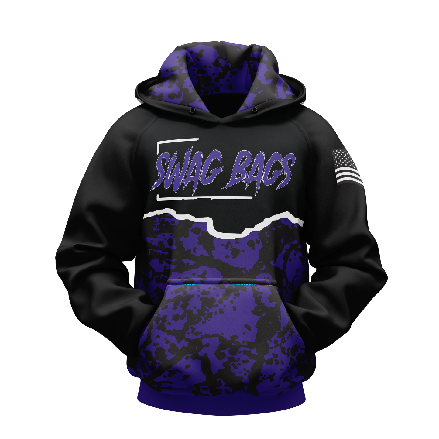 SWAG BAGS "TORN" HOODIE