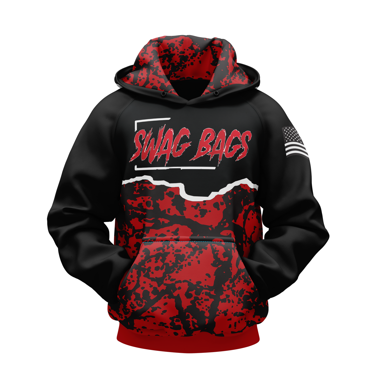 SWAG BAGS "TORN" HOODIE