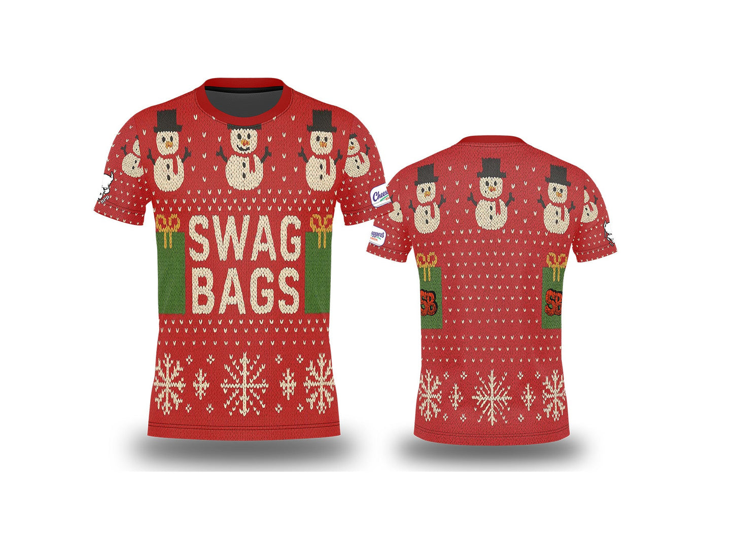 SWAG BAGS -"UGLY CHRISTMAS SWEATER" JERSEY