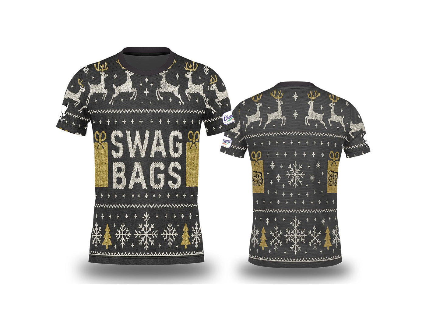 SWAG BAGS -"UGLY CHRISTMAS SWEATER" JERSEY