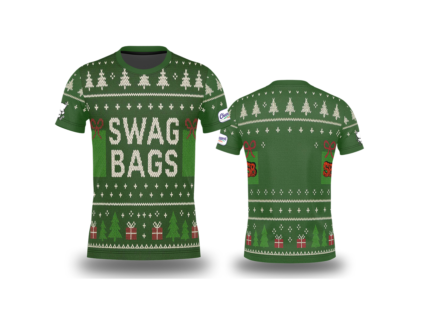 SWAG BAGS -"UGLY CHRISTMAS SWEATER" JERSEY