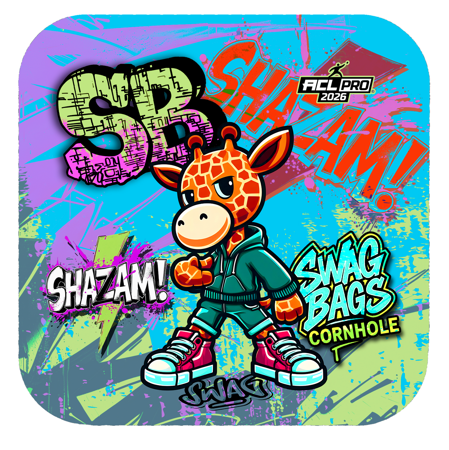 Giraffe Swag - SHAZAM!