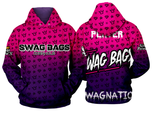 Swag Bags Purple N Pink "Swagger" Hoodie