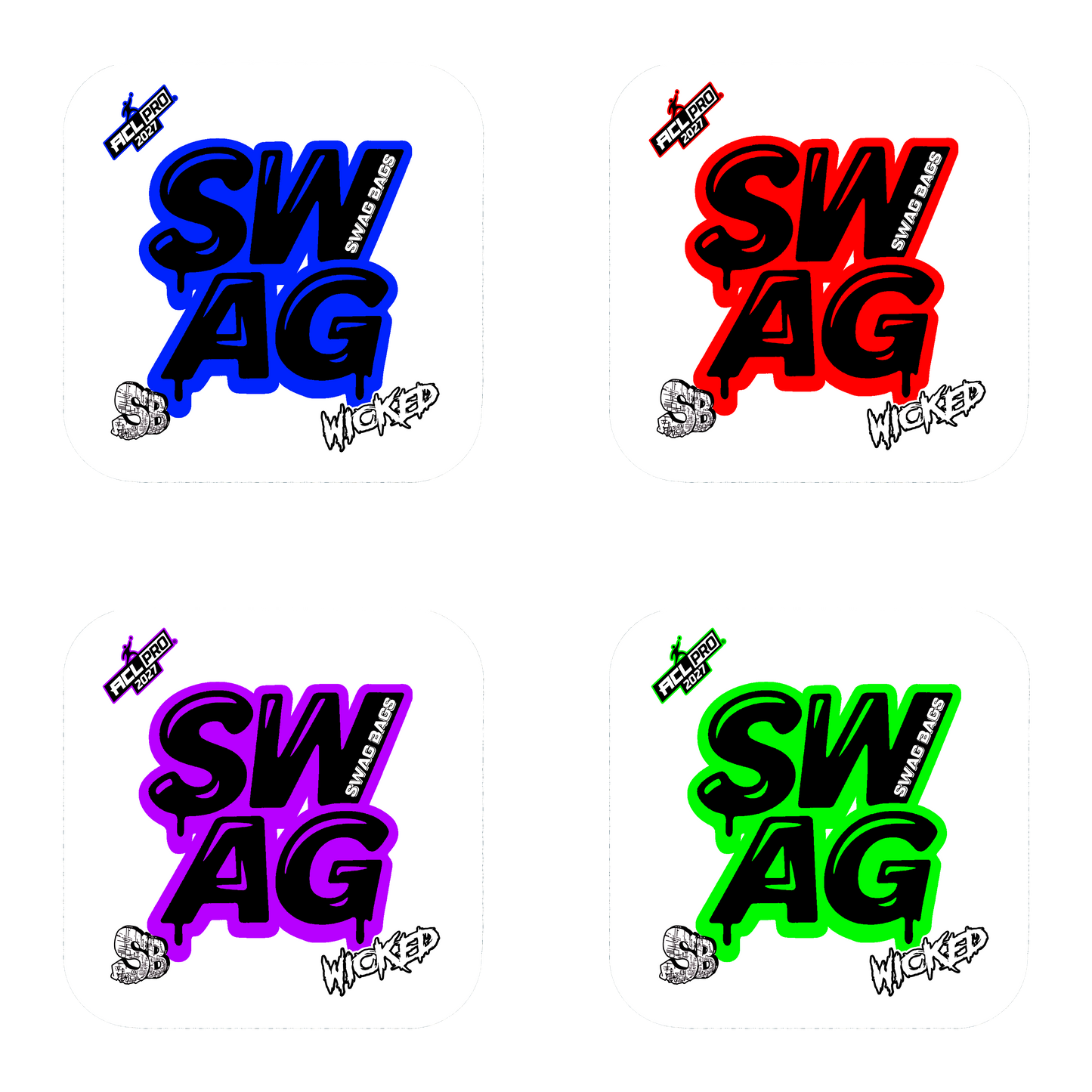 Drip SWAG - Wicked (White)