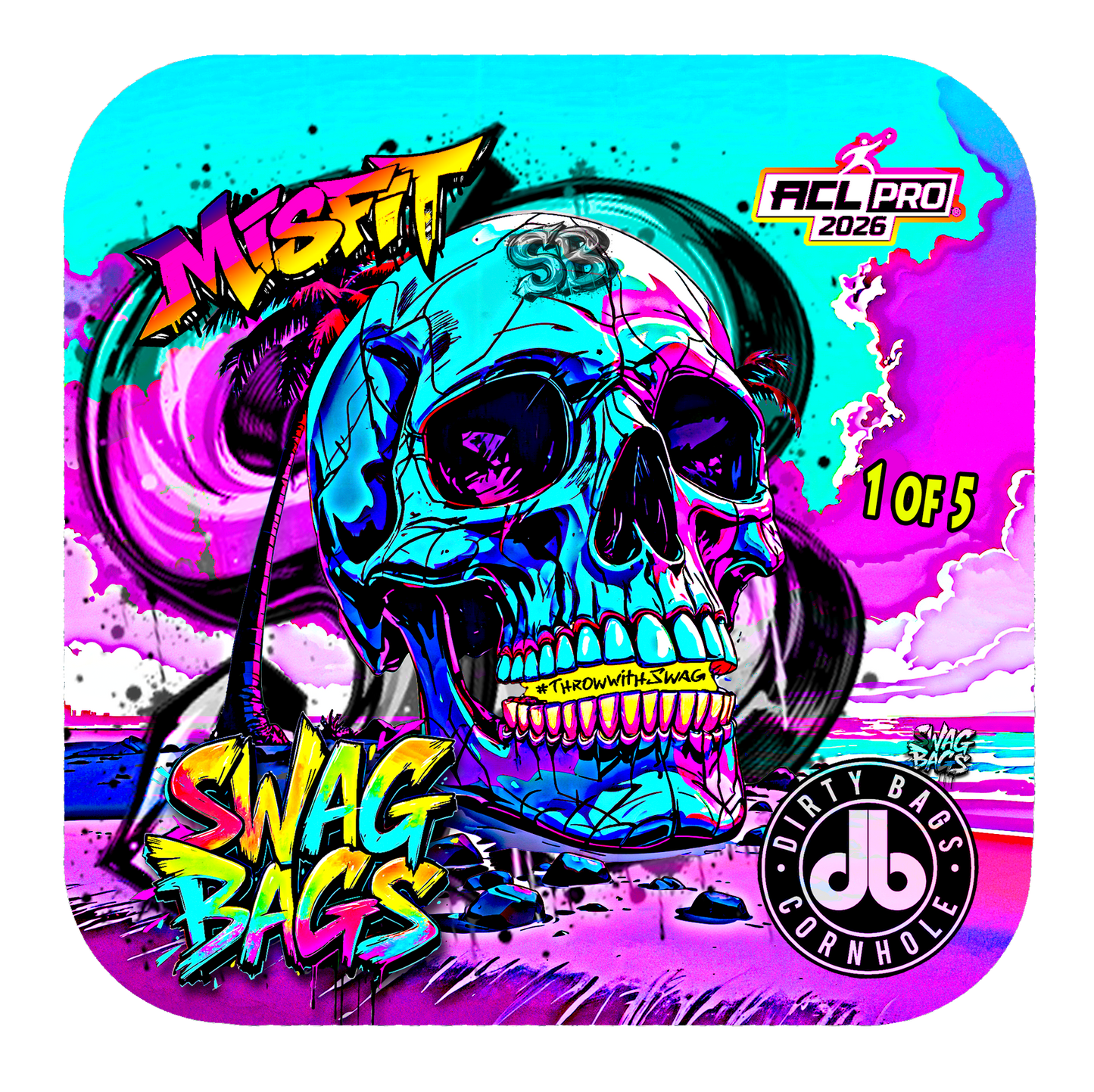 db Skull Beach (Numbered 1-5) - Misfit