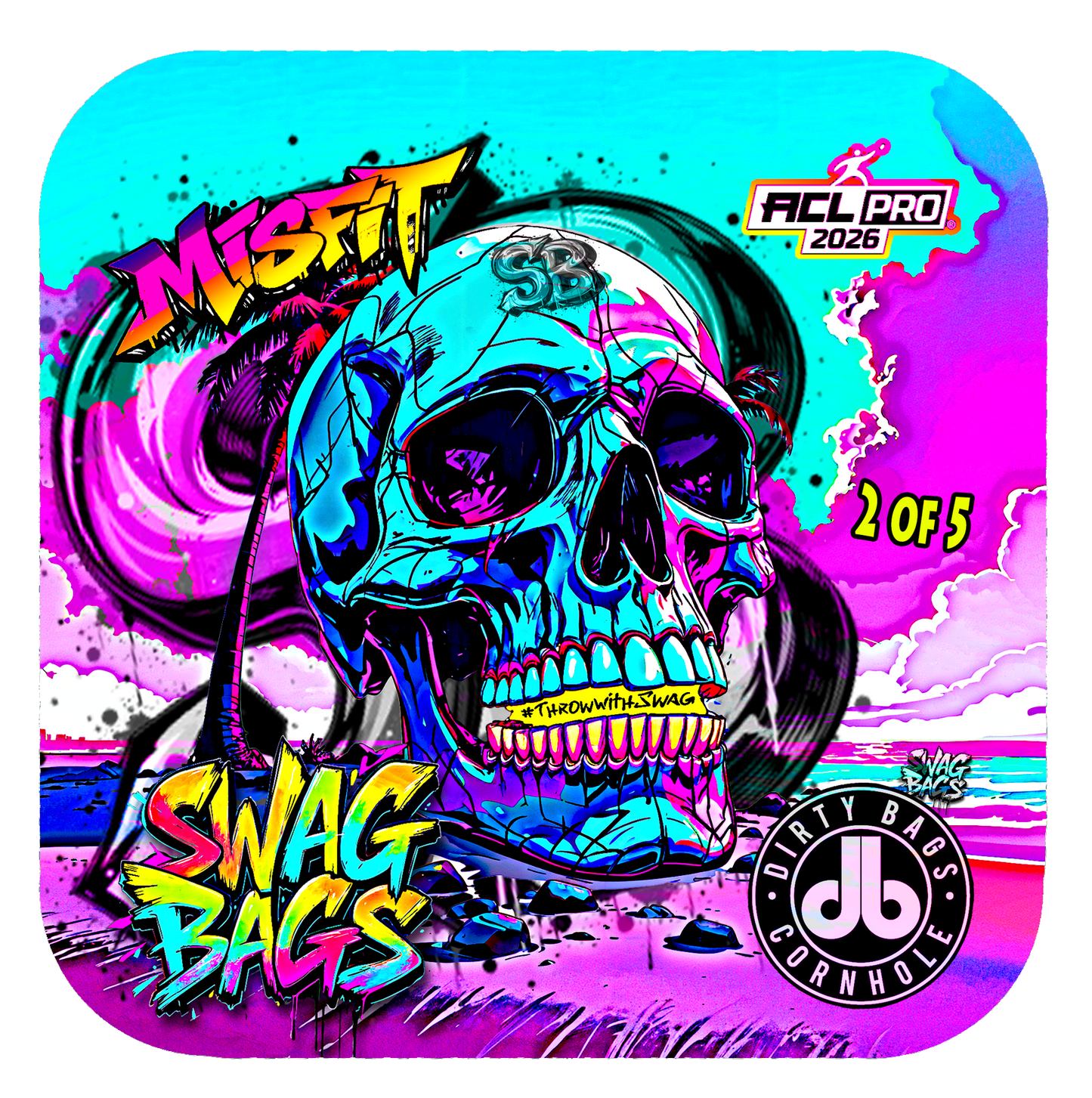 db Skull Beach (Numbered 1-5) - Misfit