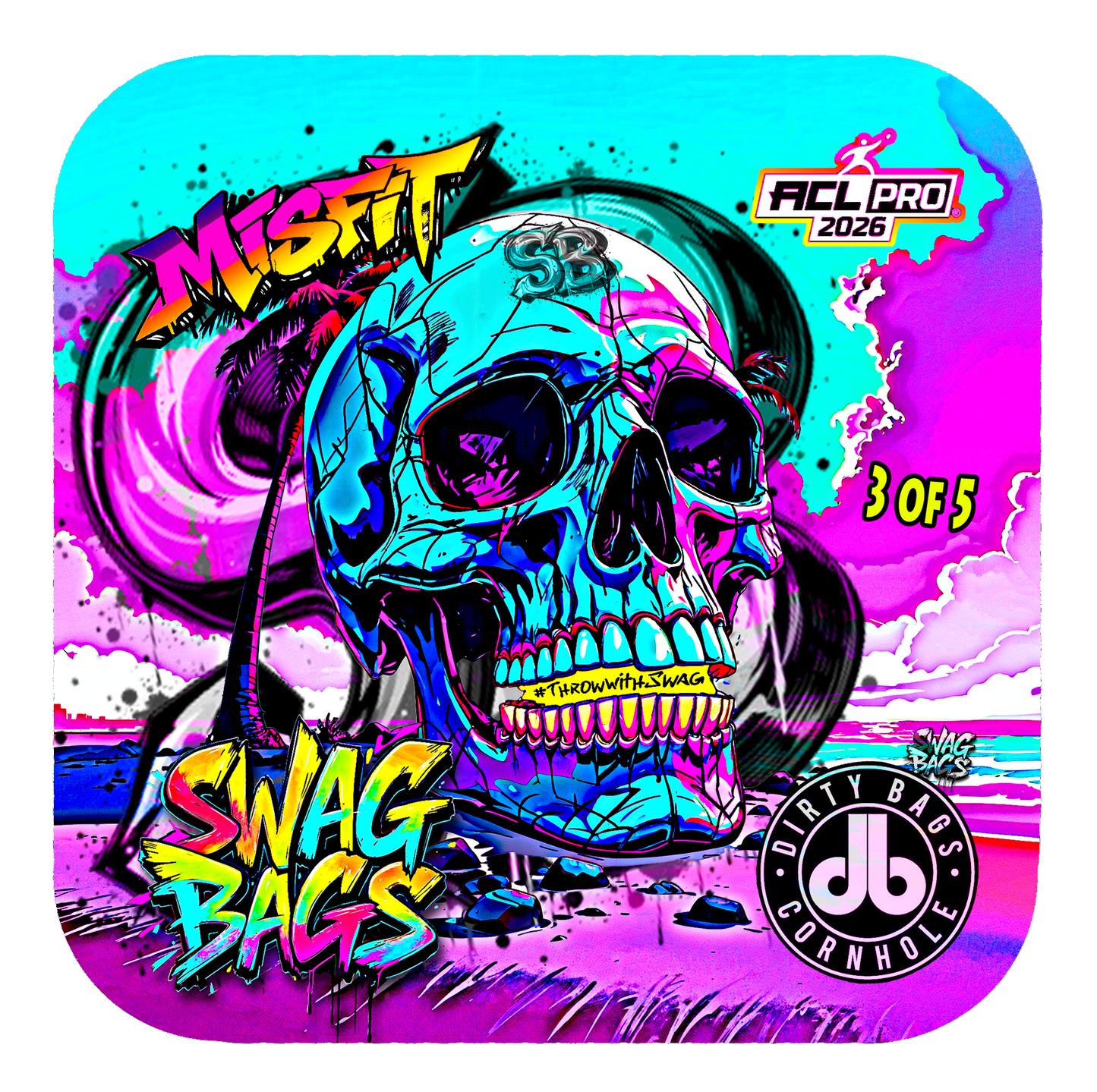 db Skull Beach (Numbered 1-5) - Misfit