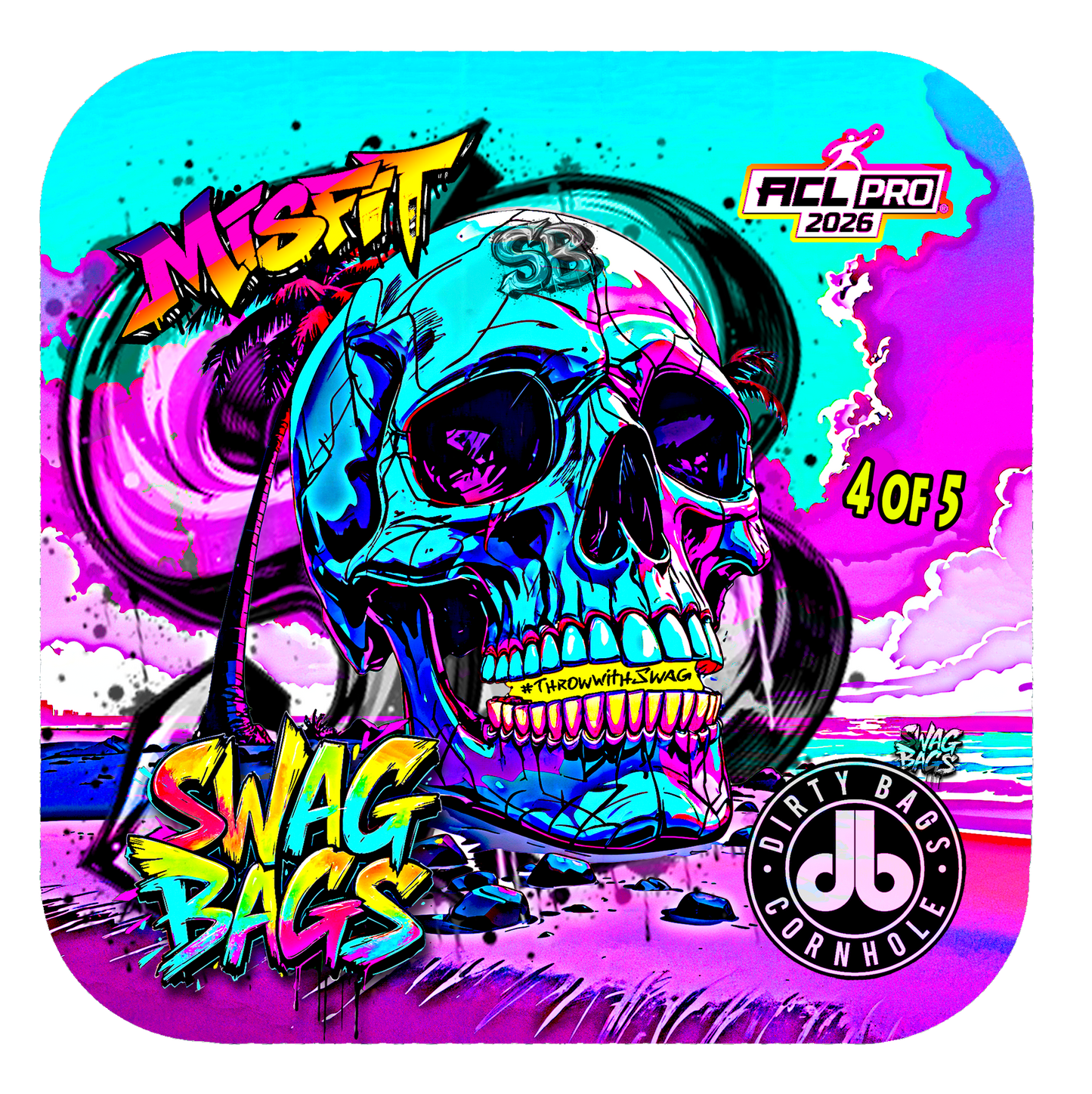 db Skull Beach (Numbered 1-5) - Misfit