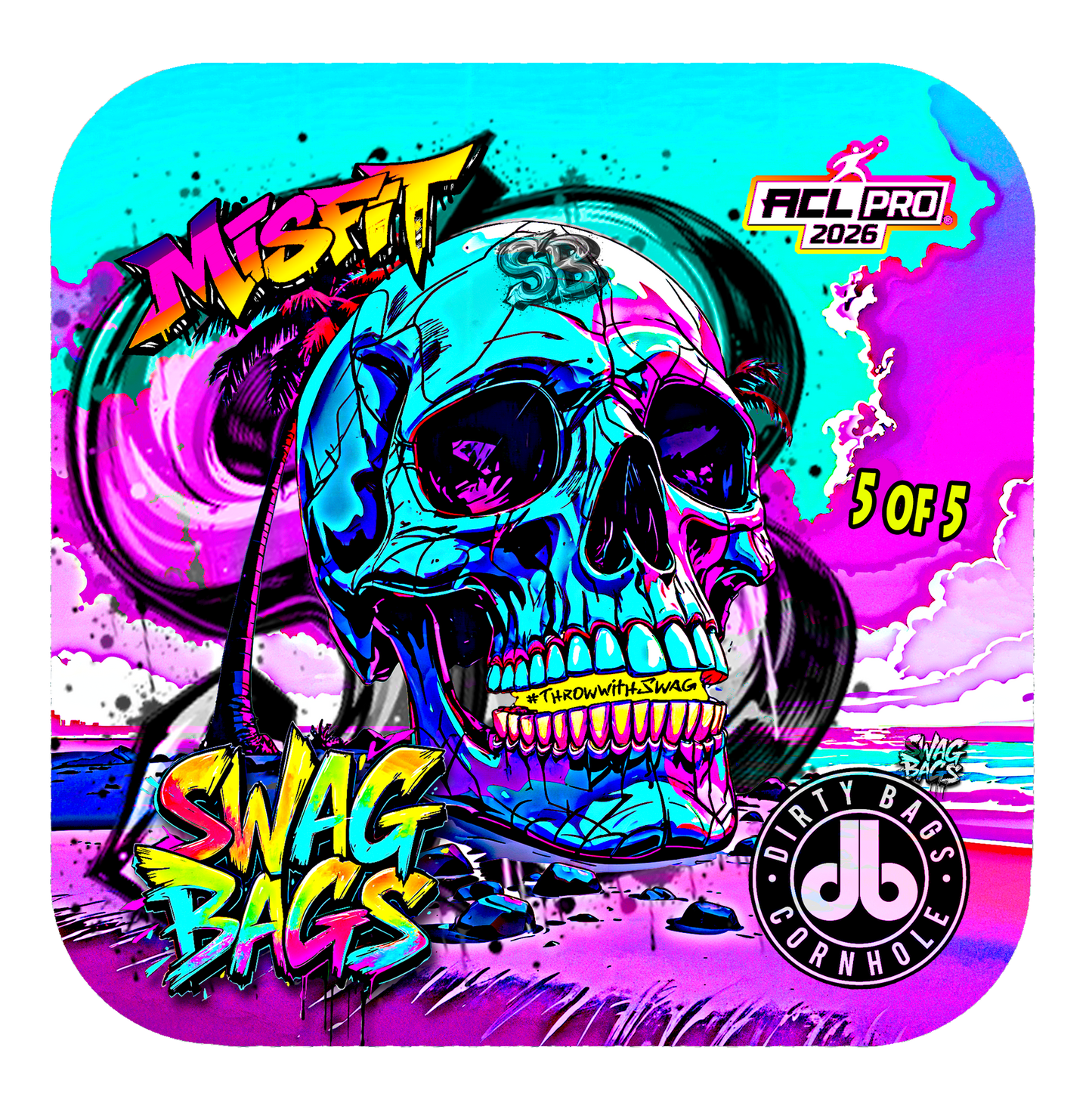 db Skull Beach (Numbered 1-5) - Misfit