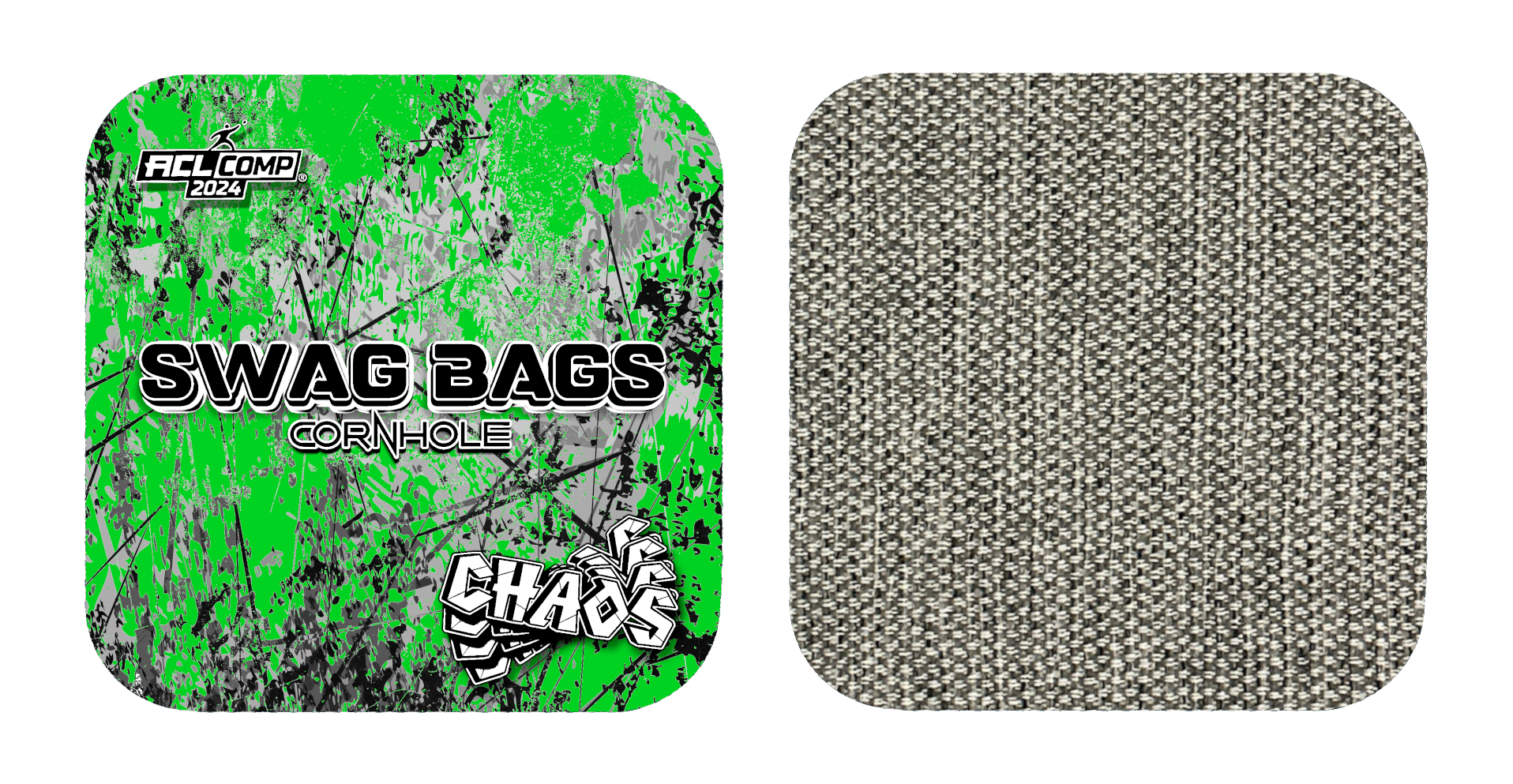 CHAOS 2024 Standard Colors SWAG BAGS   Greenchaospicforsitewithcarpettransparentbackgroundnexttoit24 