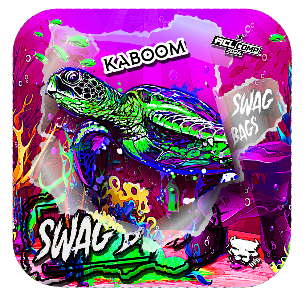 KaBooM! 2024 "Turtle Run" SWAG BAGS