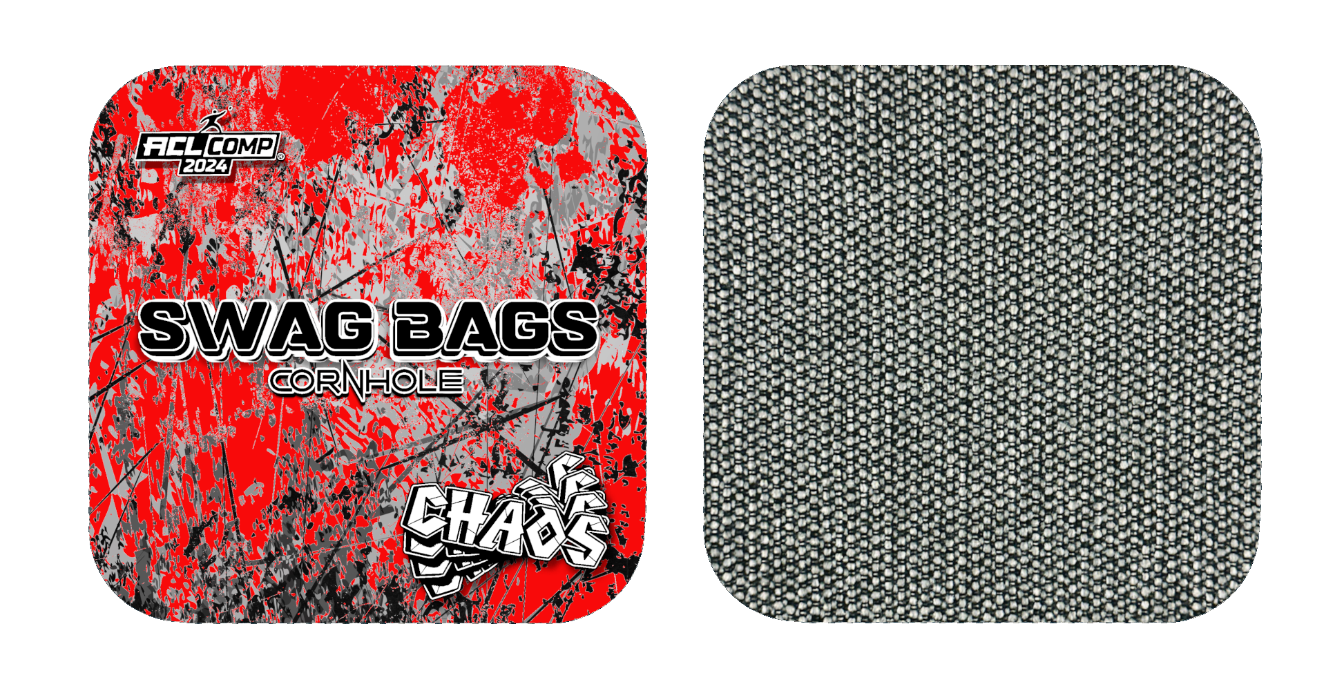 CHAOS 2024 Standard Colors SWAG BAGS   Redplainchaospicforsitewithcarpettransparentimage1nexttoit24 