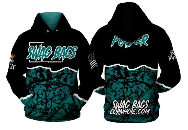 Swag Bags Teal "OG" Hoodie