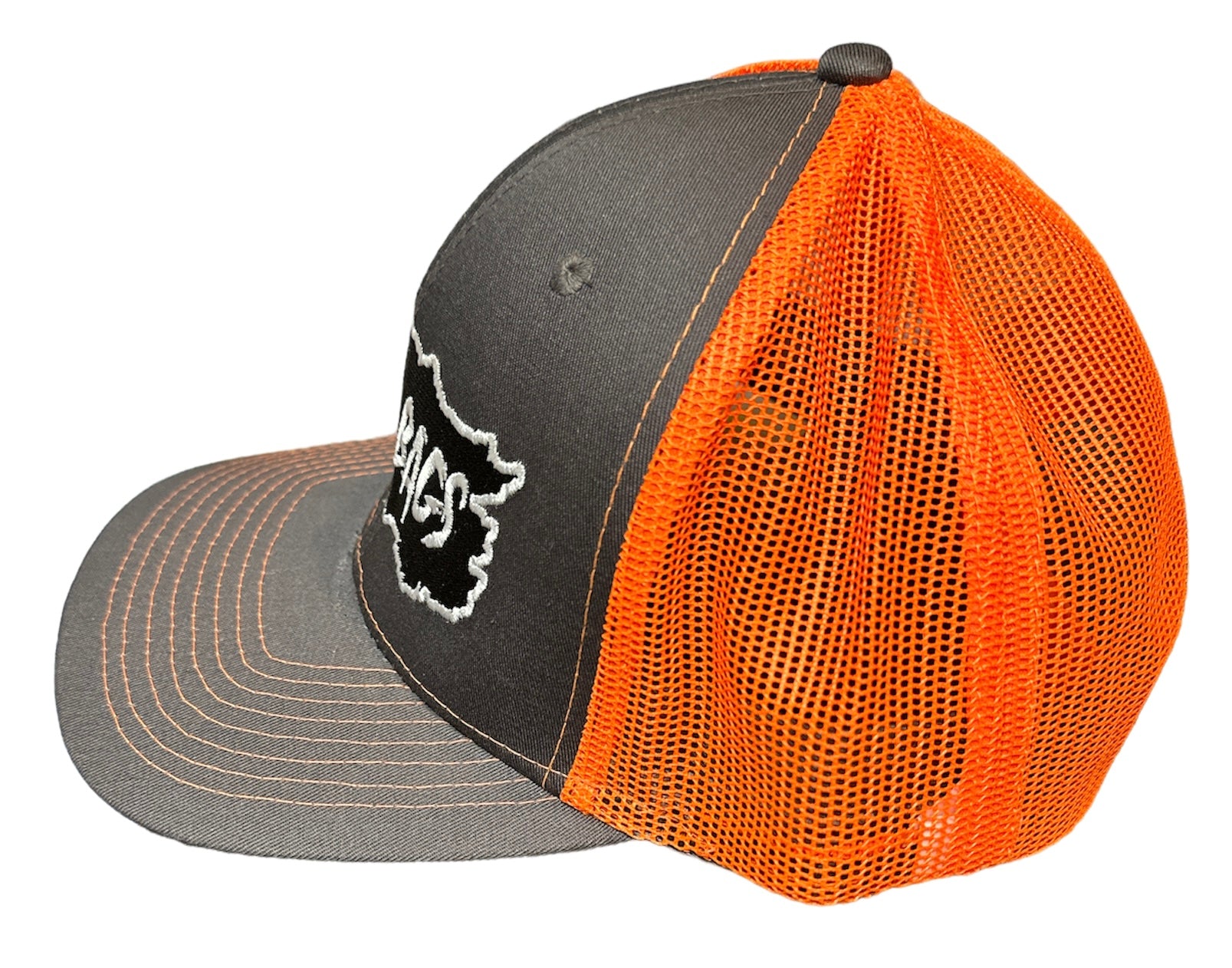 Swag Bags Grey/Orange Hat