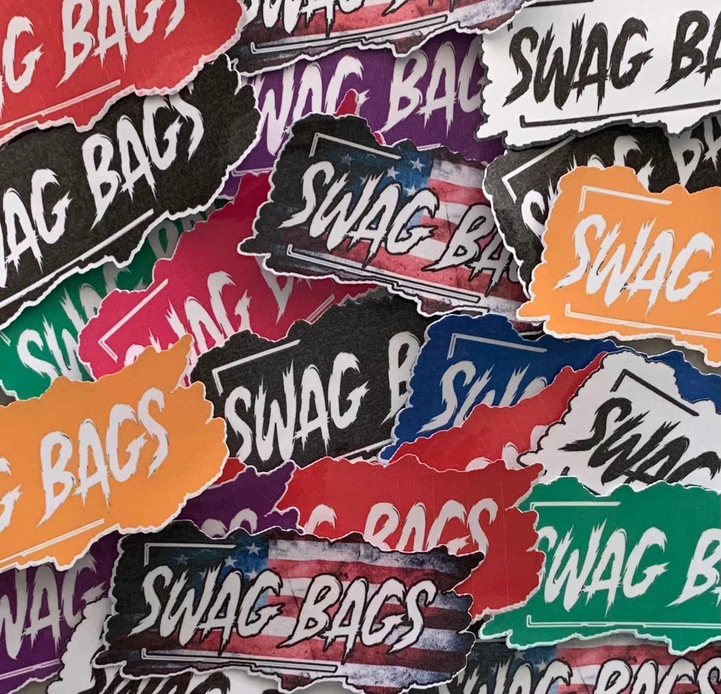 "Swag Bags" Cornhole Stickers - SWAG BAGS